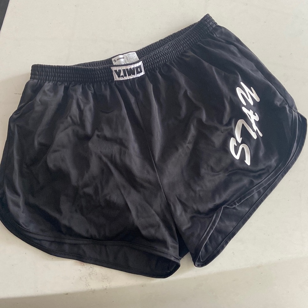 YEA I WORK OUT SHORTS